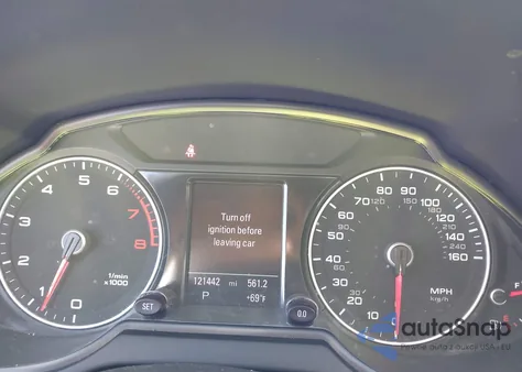 2013 Audi Q5 2.0T Premium from USA, damaged, VIN WA1LFAFP1DA006602